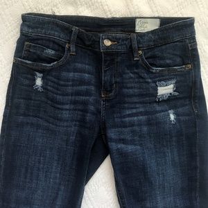 Cosmic Blue Love Ankle Jeans